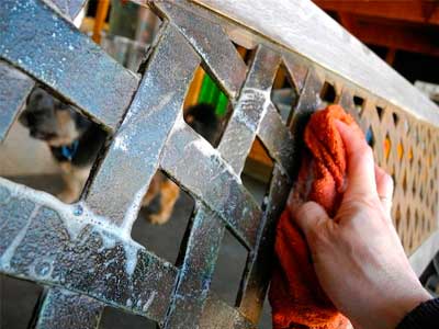 Redena Laguna trabajos de pintura electrostatica en torreon